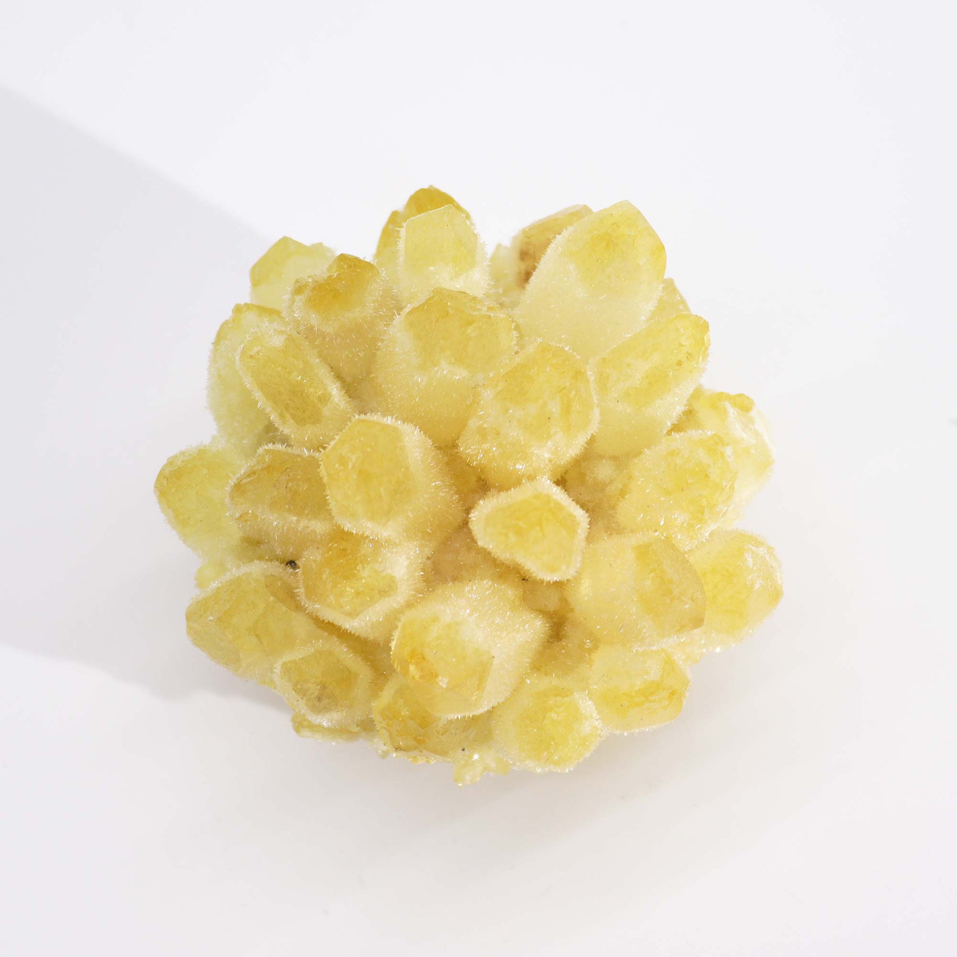 Natural Quartz Cluster - Yellow Ghost Quartz - ScentiMelti Home Fragrance, Beauty & Gifts UK