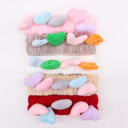 Cute Makeup Headbands - Love & Hearts (assorted) - ScentiMelti Home Fragrance, Beauty & Gifts UK