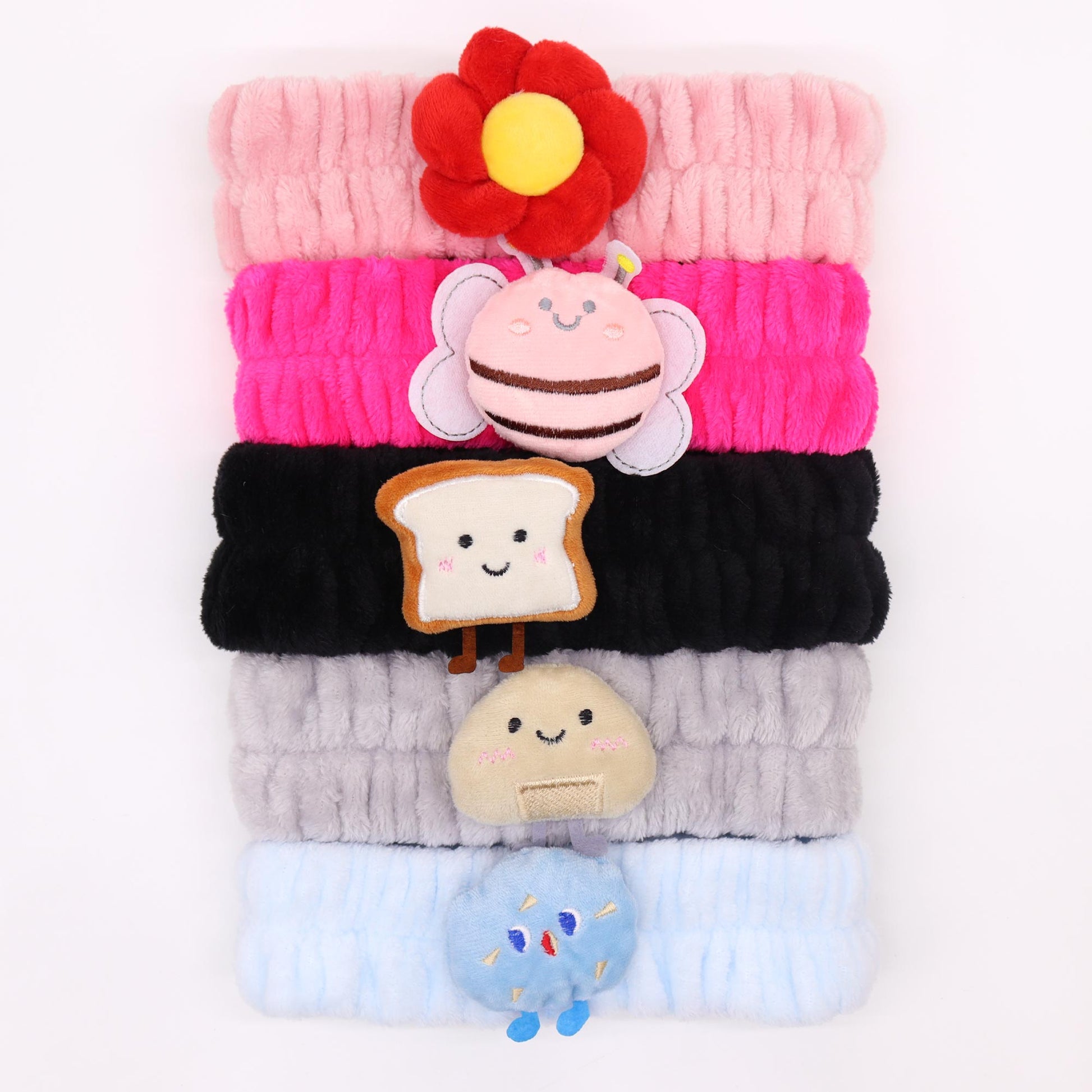 Cute Makeup Headbands - Toast & Friends (assorted) - ScentiMelti Home Fragrance, Beauty & Gifts UK