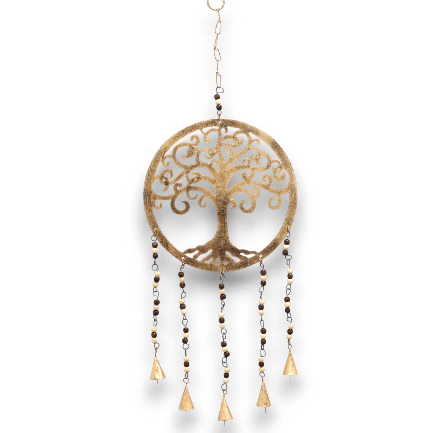 Indian Chimes - Lrg Tree of Life Bell Chimes - ScentiMelti Home Fragrance, Beauty & Gifts UK