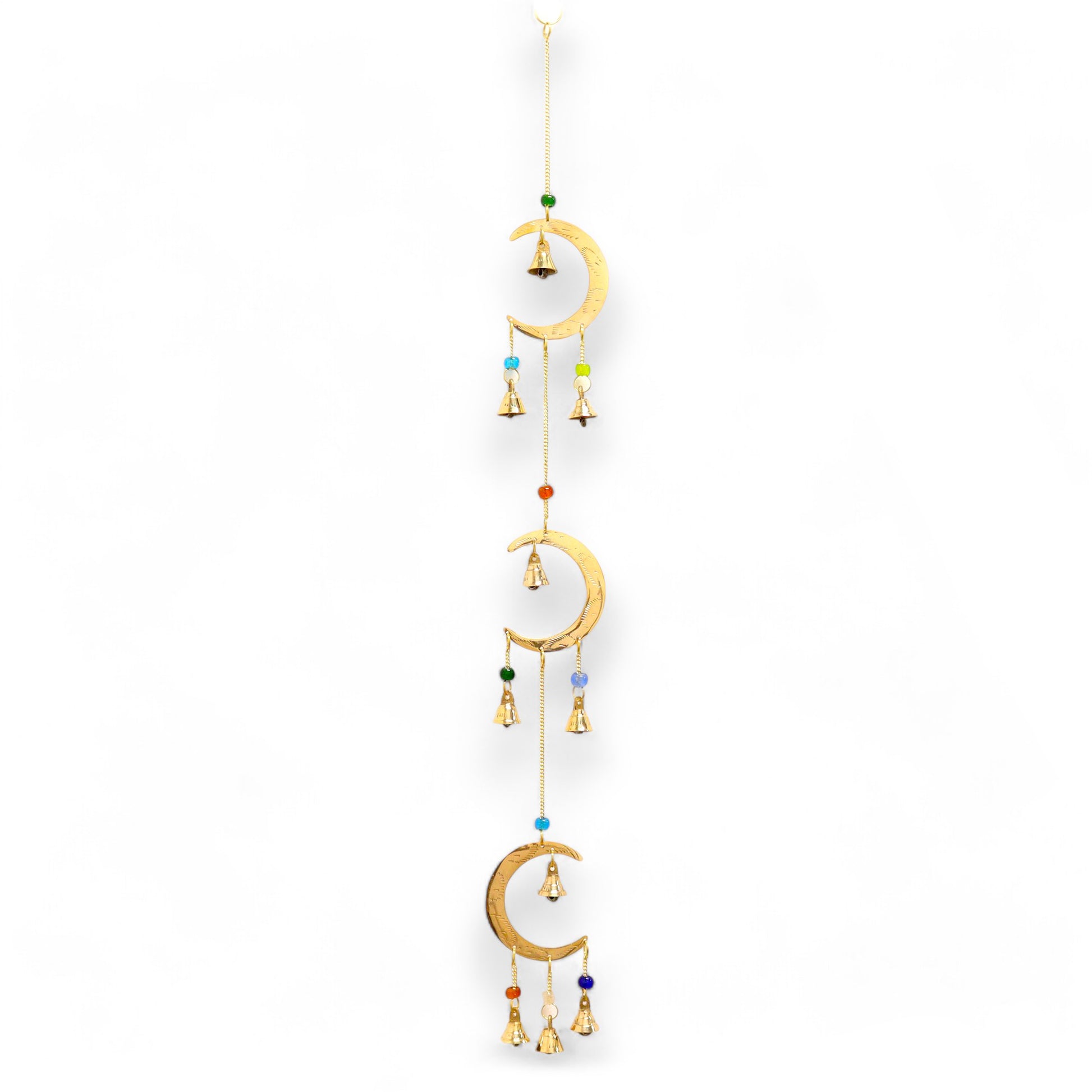 Indian Chimes - Moon Drop - 10  Bells - ScentiMelti Home Fragrance, Beauty & Gifts UK