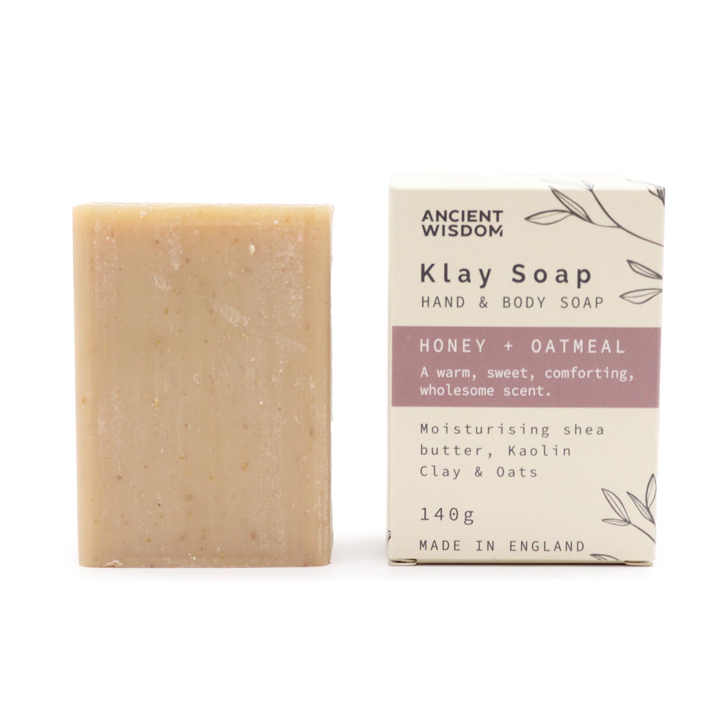 Klay Soap - Honey Oatmeal - ScentiMelti Home Fragrance, Beauty & Gifts UK