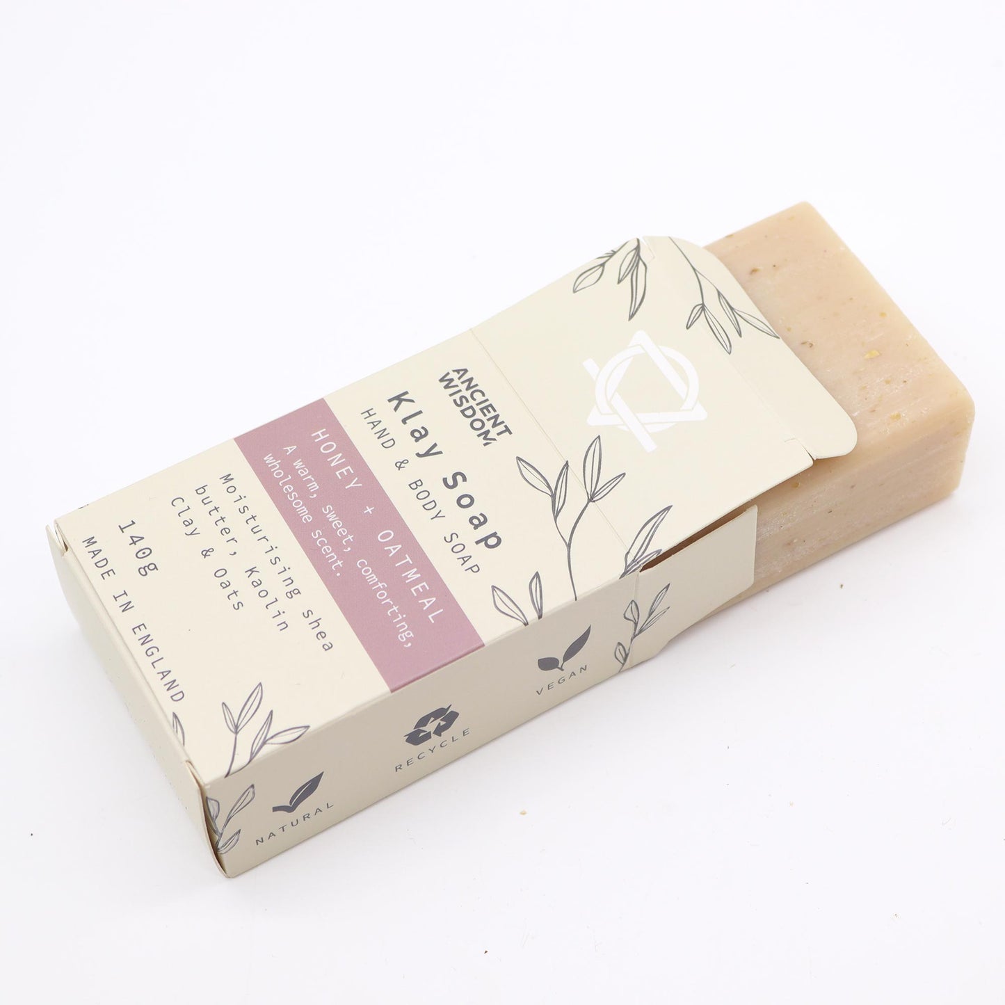 Klay Soap - Honey Oatmeal - ScentiMelti Home Fragrance, Beauty & Gifts UK