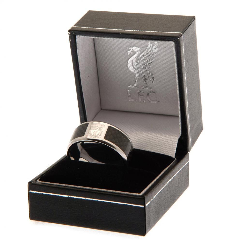 Liverpool FC Carbon Fibre Ring Small Sweetlea Gifts Ltd ScentiMelti Wax Melts