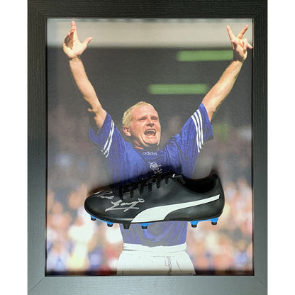 Rangers FC Gascoigne Signed Boot (Framed) Sweetlea Gifts Ltd ScentiMelti Wax Melts