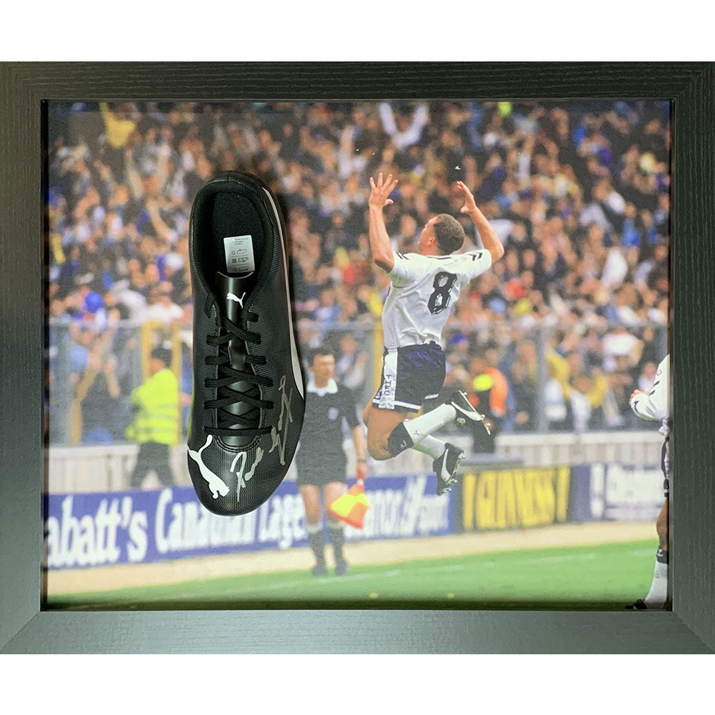 Tottenham Hotspur FC Gascoigne Signed Boot (Framed) Sweetlea Gifts Ltd ScentiMelti Wax Melts