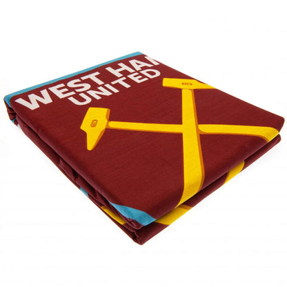 West Ham United FC Single Duvet Set Sweetlea Gifts Ltd ScentiMelti Wax Melts