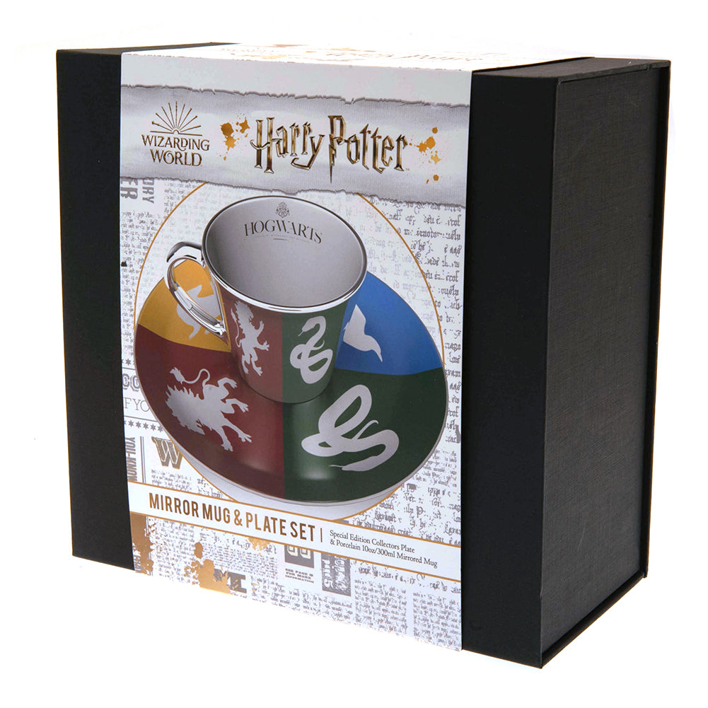 Harry Potter Mirror Mug & Plate Set - ScentiMelti Home Fragrance, Beauty & Gifts UK