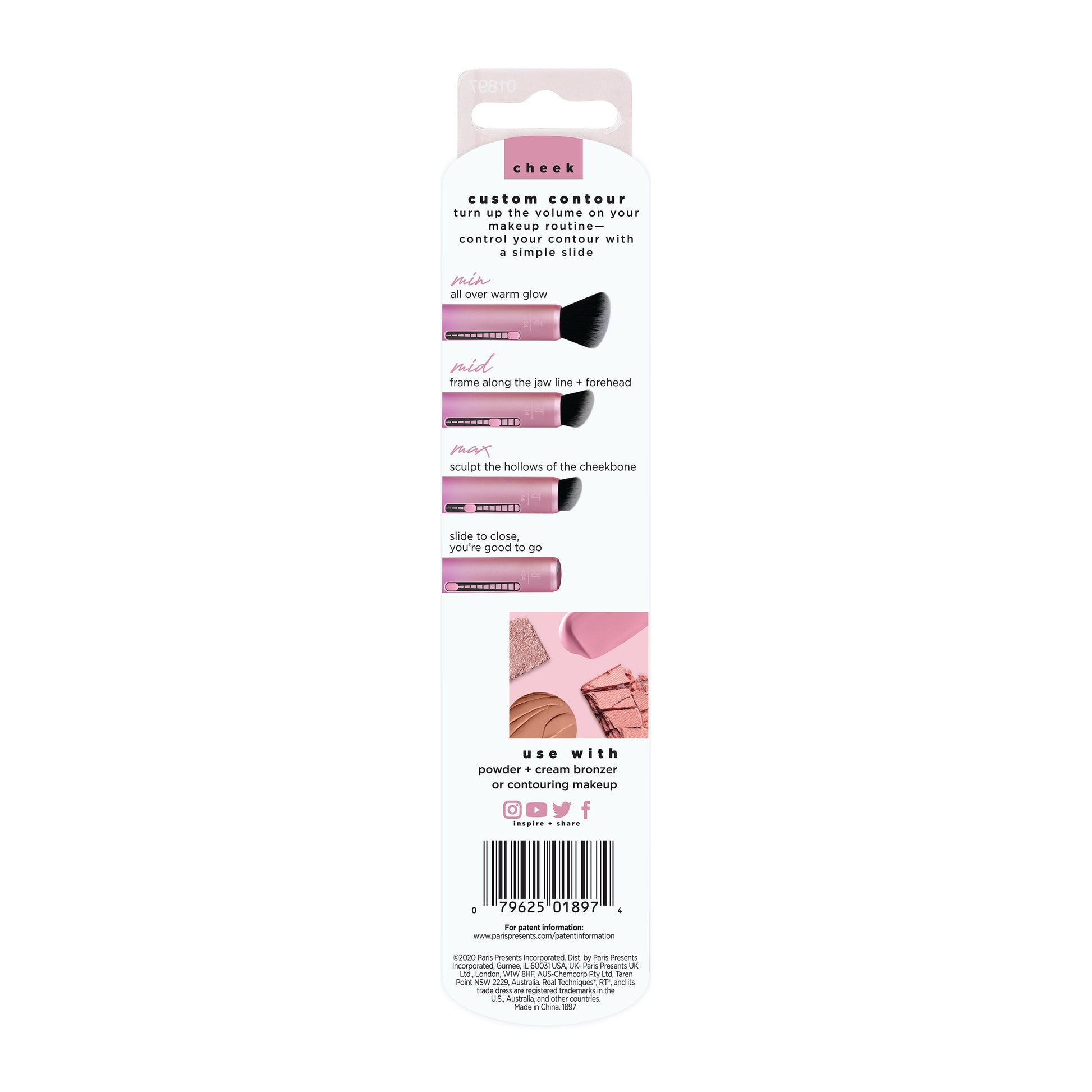 Real Techniques Slide Powder Brush - ScentiMelti Home Fragrance, Beauty & Gifts UK