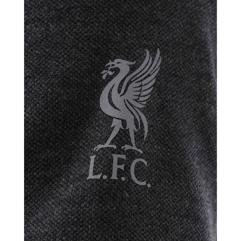 Liverpool FC Neon Panel Polo Mens Charcoal Small - ScentiMelti Home Fragrance, Beauty & Gifts UK