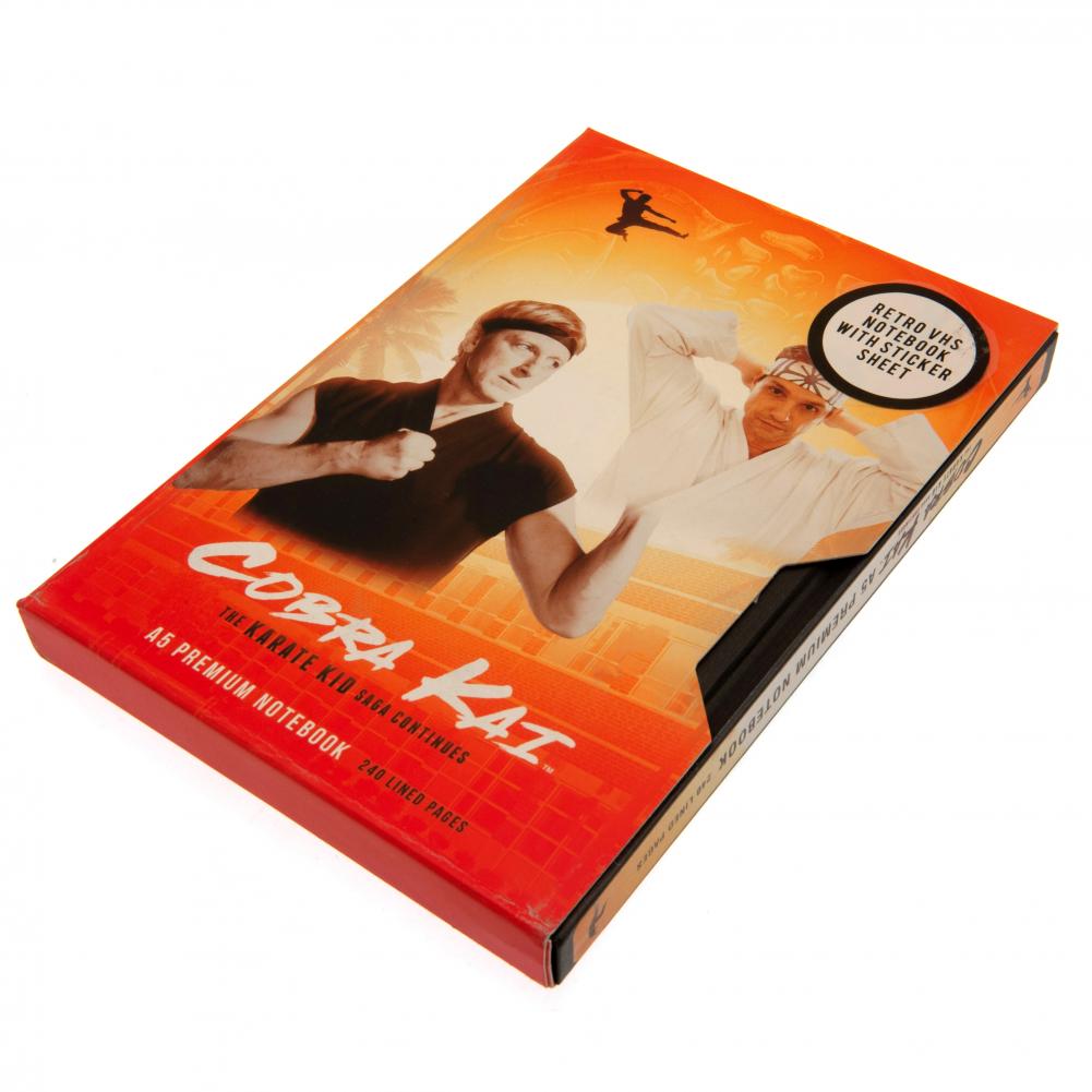 Cobra Kai Premium Notebook VHS - ScentiMelti Home Fragrance, Beauty & Gifts UK