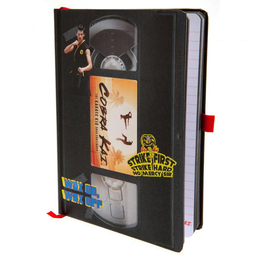 Cobra Kai Premium Notebook VHS - ScentiMelti Home Fragrance, Beauty & Gifts UK