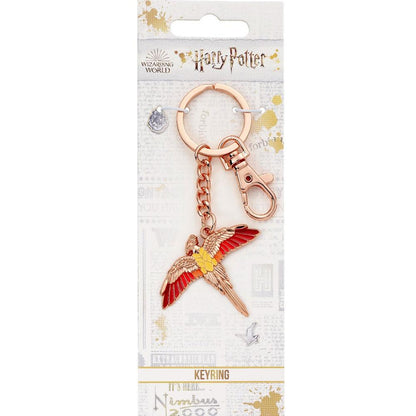 Harry Potter Charm Keyring Fawkes - ScentiMelti Home Fragrance, Beauty & Gifts UK