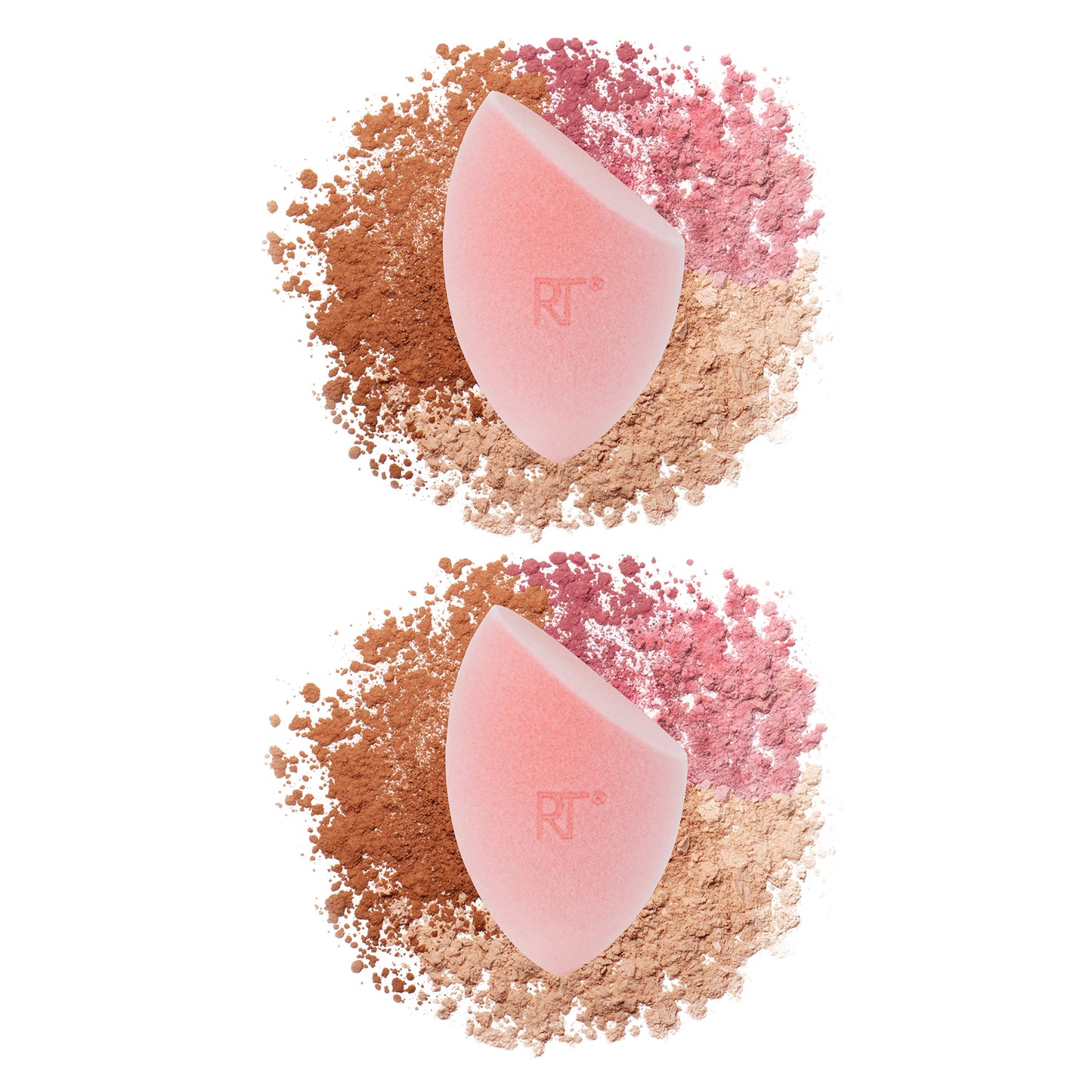 Real Techniques New Foam Technology Miracle Powder Sponge for Even Powder Application, 2 Pack Beauty Goddess ScentiMelti Wax Melts