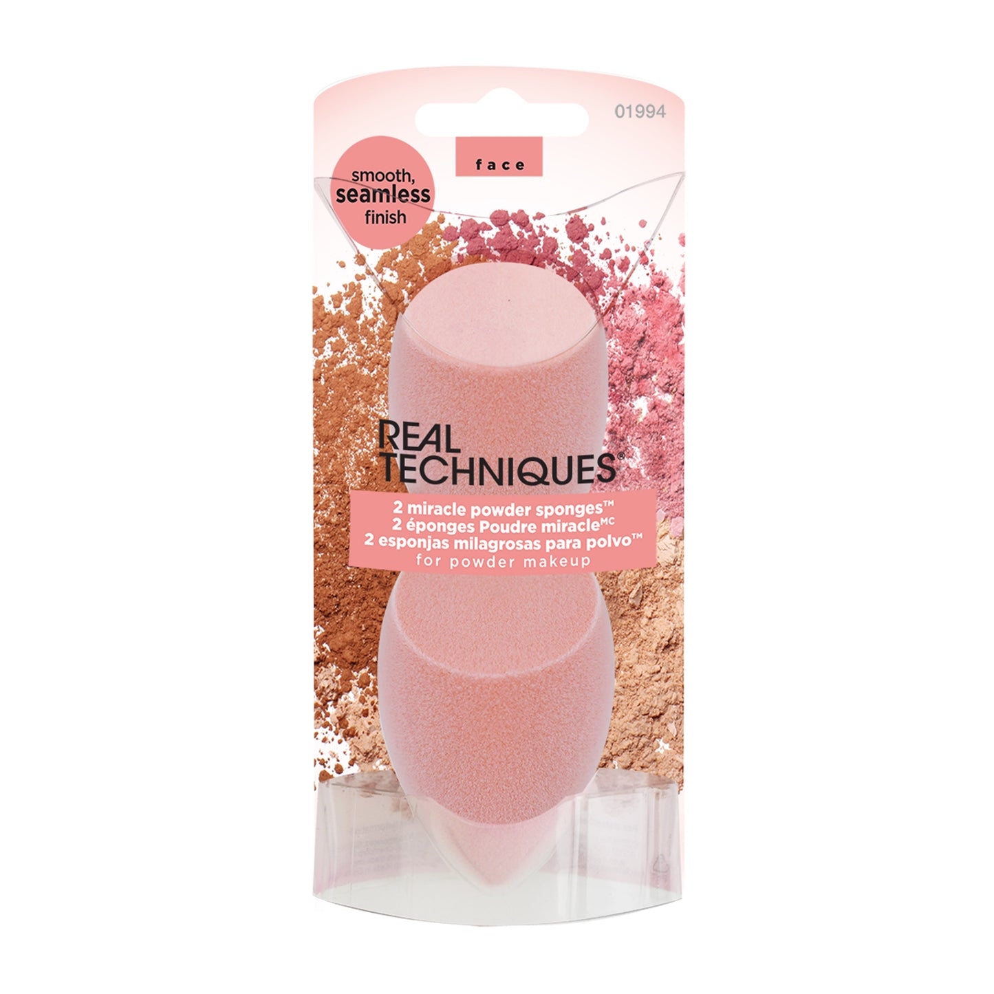 Real Techniques New Foam Technology Miracle Powder Sponge for Even Powder Application, 2 Pack Beauty Goddess ScentiMelti Wax Melts