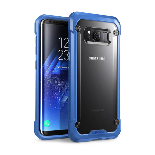 i-Blason Galaxy S8+ Plus Case, [Armorbox] [Full body] [Heavy Duty Protection ] Shock Reduction/Bumper Case WITHOUT Screen Protector for Samsung Galaxy S8+ Plus 2017 Release (Blue) - ScentiMelti Home Fragrance, Beauty & Gifts UK