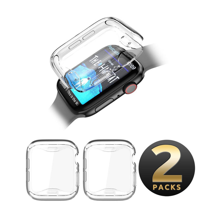 Apple Watch TPU Clear Case - 2 Pack (40mm)-Clear - ScentiMelti Home Fragrance, Beauty & Gifts UK