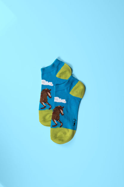 Cartoon Horse Socks - ScentiMelti Home Fragrance, Beauty & Gifts UK