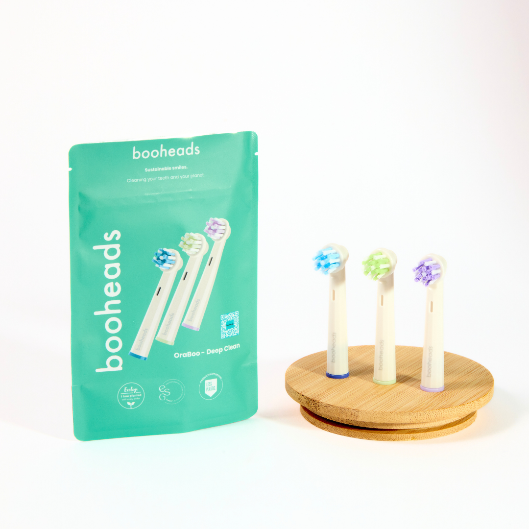 Oraboo - Biodegradable Electric Toothbrush Heads Compatible with OralB* booheads ScentiMelti Wax Melts