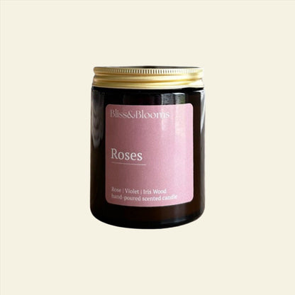 Rose Scented Candle - ScentiMelti Home Fragrance, Beauty & Gifts UK