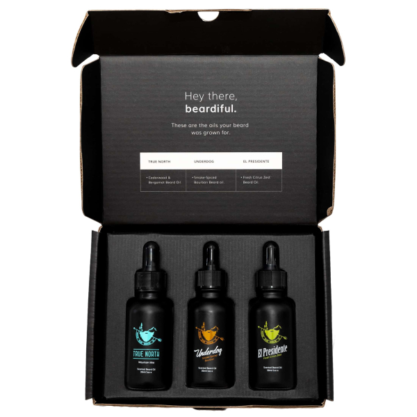 ULTIMATE BEARD OIL SET - ScentiMelti Home Fragrance, Beauty & Gifts UK