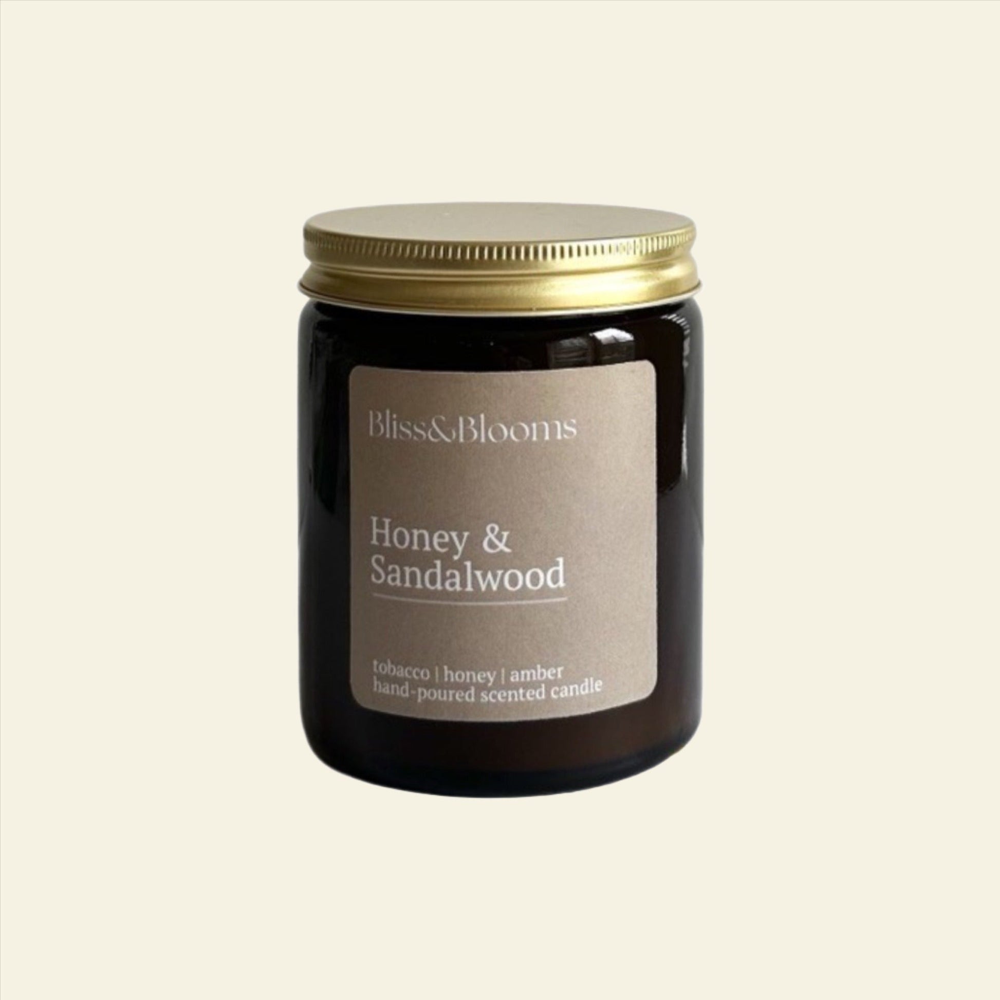 Honey & Sandalwood Scented Candle - ScentiMelti Home Fragrance, Beauty & Gifts UK