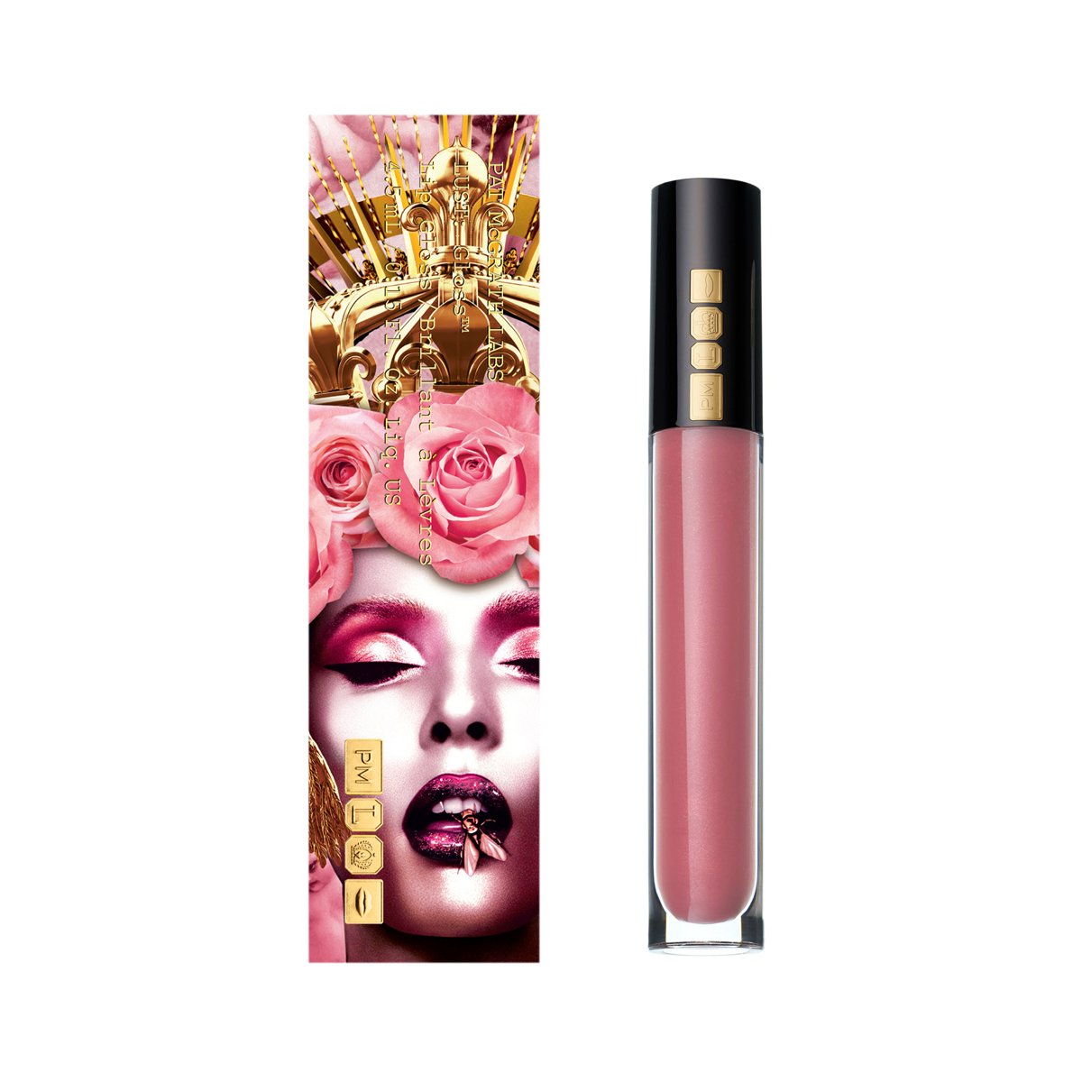 Pat McGrath Lust: Gloss Lip Gloss Divine Rose Limited Edition  - Divine Rose (Plum Rose Shimmer) - ScentiMelti Home Fragrance, Beauty & Gifts UK