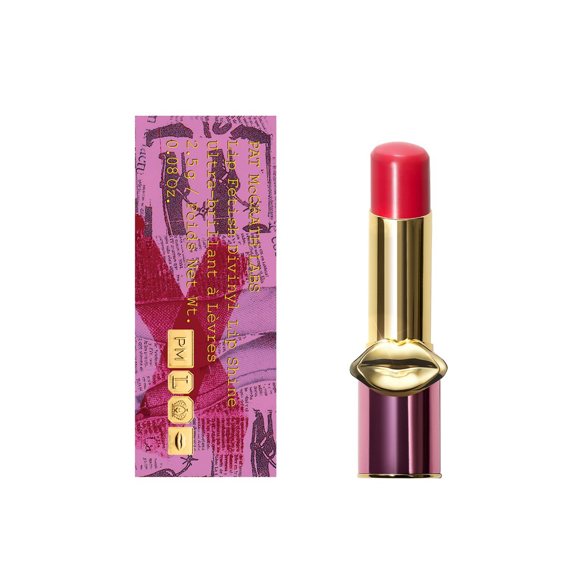 Pat McGrath Divinyl Lip Shine - Electric Lotus - ScentiMelti Home Fragrance, Beauty & Gifts UK