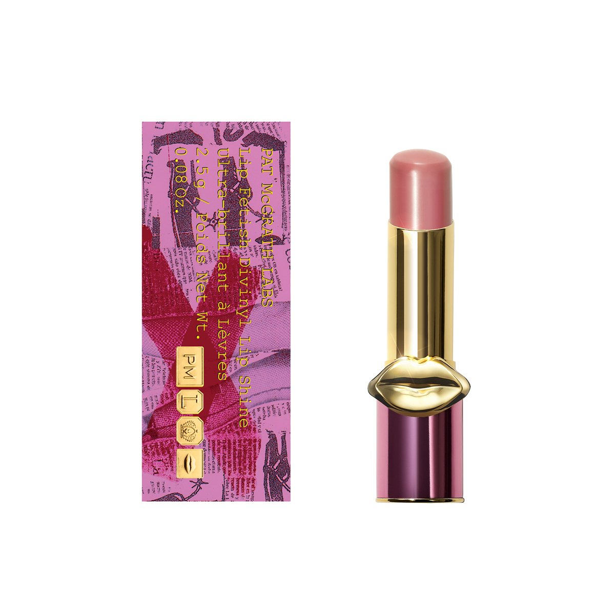 Pat McGrath Divinyl Lip Shine - Nude Venus - ScentiMelti Home Fragrance, Beauty & Gifts UK