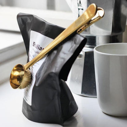 Coffee Bag Clip Measuring Spoon | 4 Colours