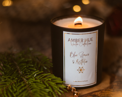 Blue Spruce & Mistletoe - Christmas Candle - ScentiMelti Home Fragrance, Beauty & Gifts UK