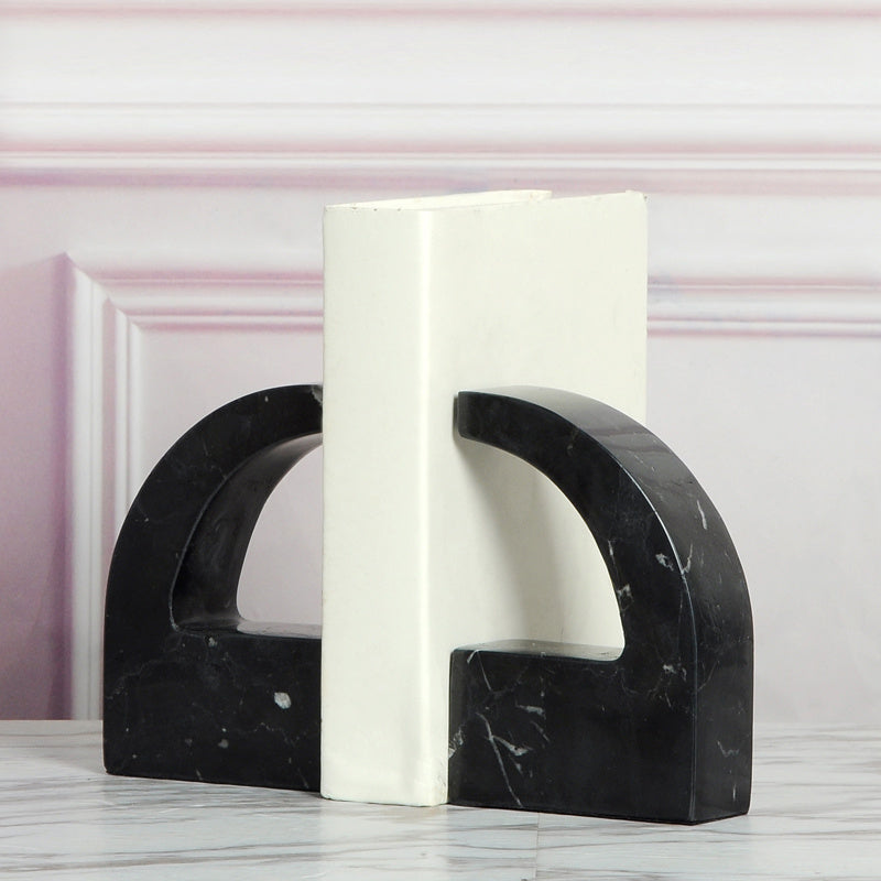 Modern Minimalist Marble Bookend Decoration - ScentiMelti Home Fragrance, Beauty & Gifts UK