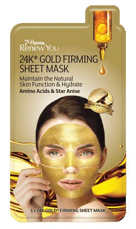 Montagne Jeunesse 7th Heaven Renew You 24K* Gold Firming Sheet Mask Beauty Goddess ScentiMelti Wax Melts