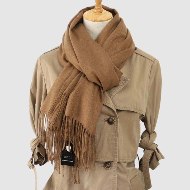 Camel Gold Coloured Shawl - ScentiMelti Home Fragrance, Beauty & Gifts UK