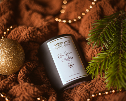 Blue Spruce & Mistletoe - Christmas Candle - ScentiMelti Home Fragrance, Beauty & Gifts UK