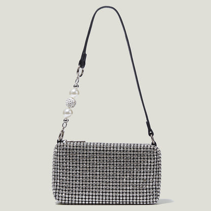 Connie Rhinestone Diamond Evening Going Out Handbag