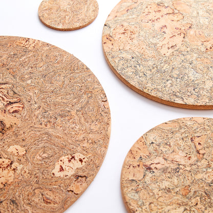 Cork Small Round Placemat 20cm - ScentiMelti Home Fragrance, Beauty & Gifts UK