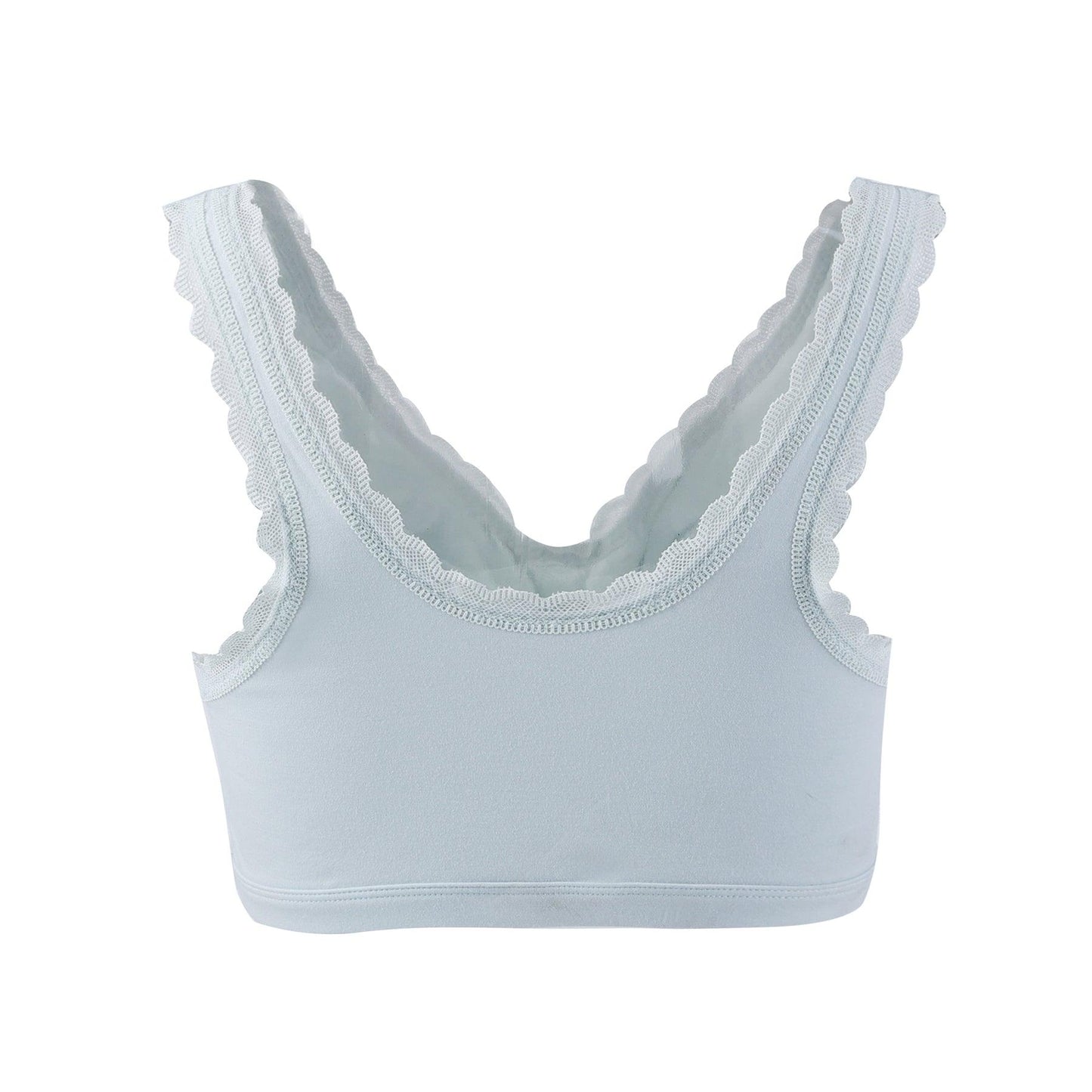 Georgia - Silk Back Support Full Coverage Wireless Organic Cotton Bra