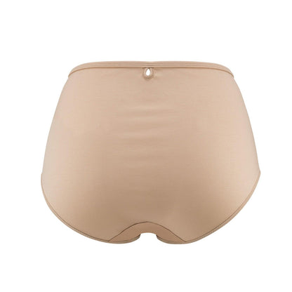 Vanessa- Silk & Organic Cotton Full Brief in Skin Tone Colours