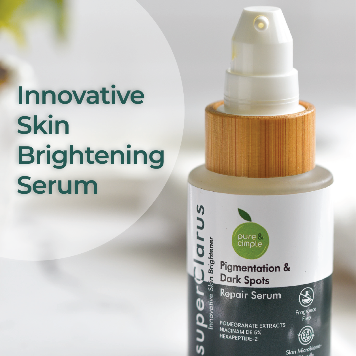 superClarus Innovative Skin Brightener Serum - ScentiMelti Home Fragrance, Beauty & Gifts UK