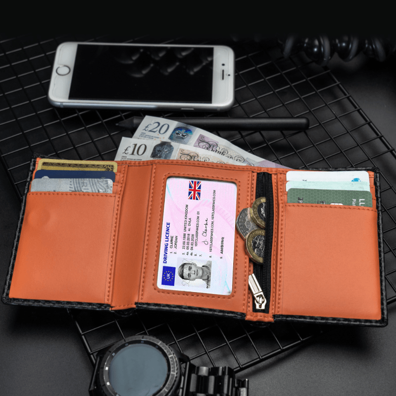 Tri-fold RFID Chip Wallet - ScentiMelti Home Fragrance, Beauty & Gifts UK