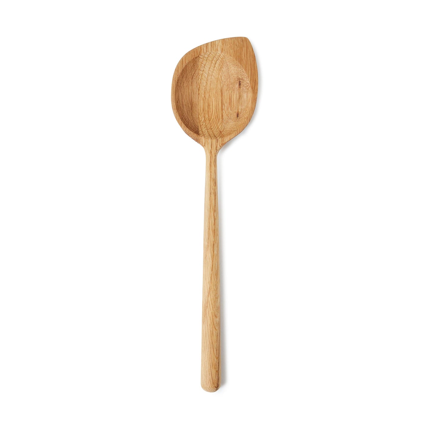 Oak Angled Spoon - ScentiMelti Home Fragrance, Beauty & Gifts UK