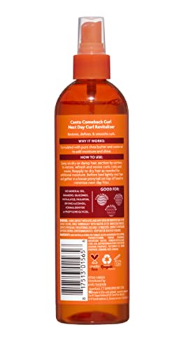 Cantu Natural Hair Comeback Curl Next Day Curl Revitalizer (packaging may vary) - ScentiMelti Home Fragrance, Beauty & Gifts UK