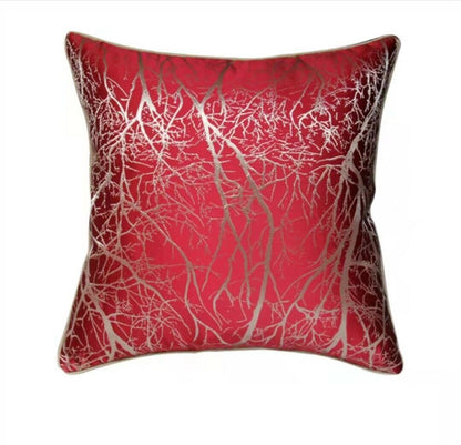 Branch  Pattern Jacquard Silk Soft Cushion Cover for Home Hotel RKAAS HOME ScentiMelti Wax Melts