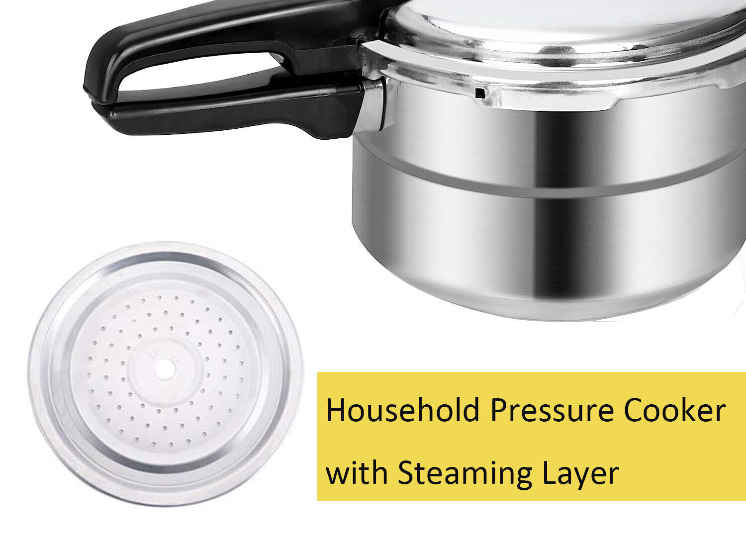 5 Litre / 7 Litre Aluminum Pressure Cooker | Kitchen Cookware Steamer Durable UK - ScentiMelti Home Fragrance, Beauty & Gifts UK