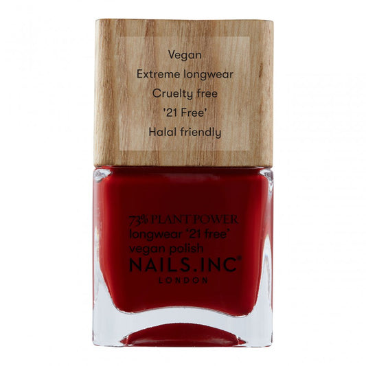 Nails Inc Plant Power Vegan Nail Polish Swear By Salutation - ScentiMelti Home Fragrance, Beauty & Gifts UK