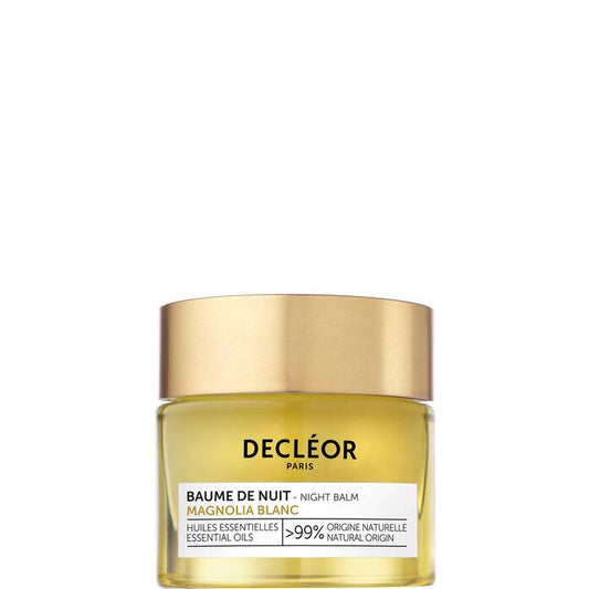 DECLÉOR White Magnolia Replenishing Anti-aging Night Balm 15ml - ScentiMelti Home Fragrance, Beauty & Gifts UK