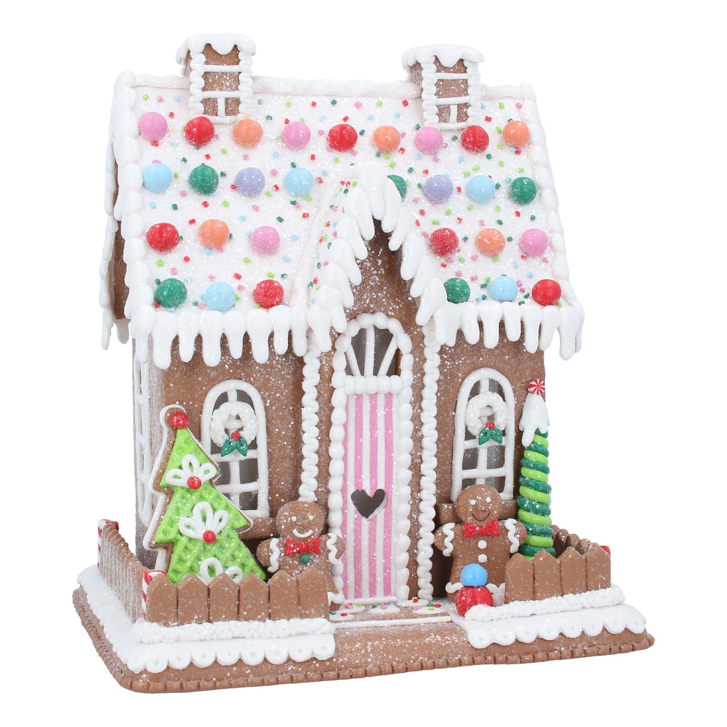 Pre-Lit Resin Gingerbread House www.ellajames.co.uk ScentiMelti Wax Melts