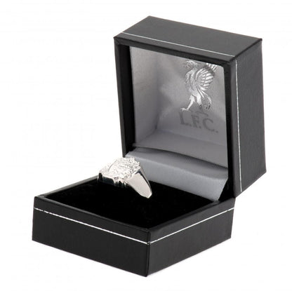 Liverpool FC Sterling Silver Ring Medium Sweetlea Gifts Ltd ScentiMelti Wax Melts