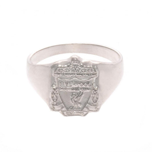 Liverpool FC Sterling Silver Ring Medium Sweetlea Gifts Ltd ScentiMelti Wax Melts